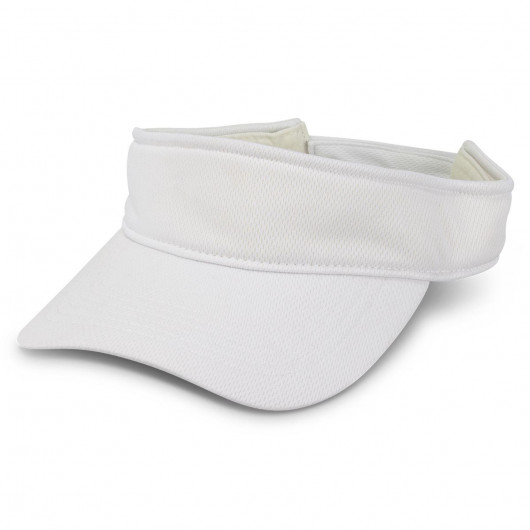 Sports Mesh Visors White